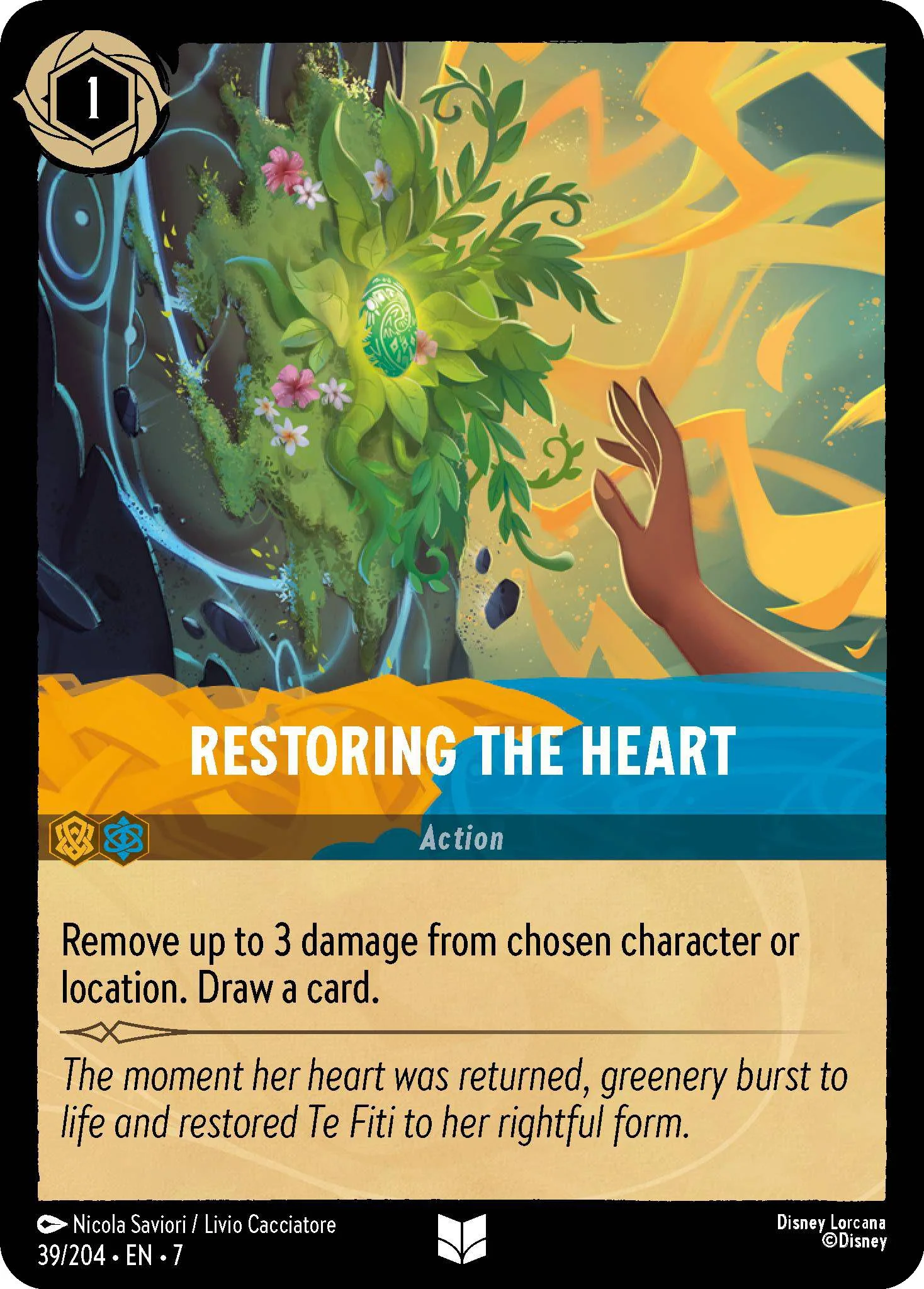 Restoring the Heart - 39/204 [Archazia's Island] [Non-Foil]
