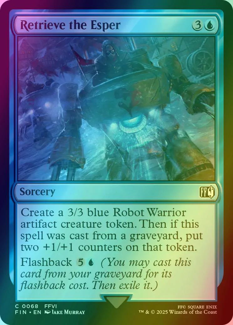 Retrieve the Esper [68] [FINAL FANTASY] [Foil]