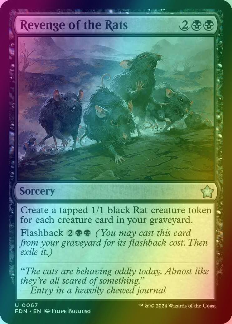 Revenge of the Rats [67] [Foundations] [Foil]