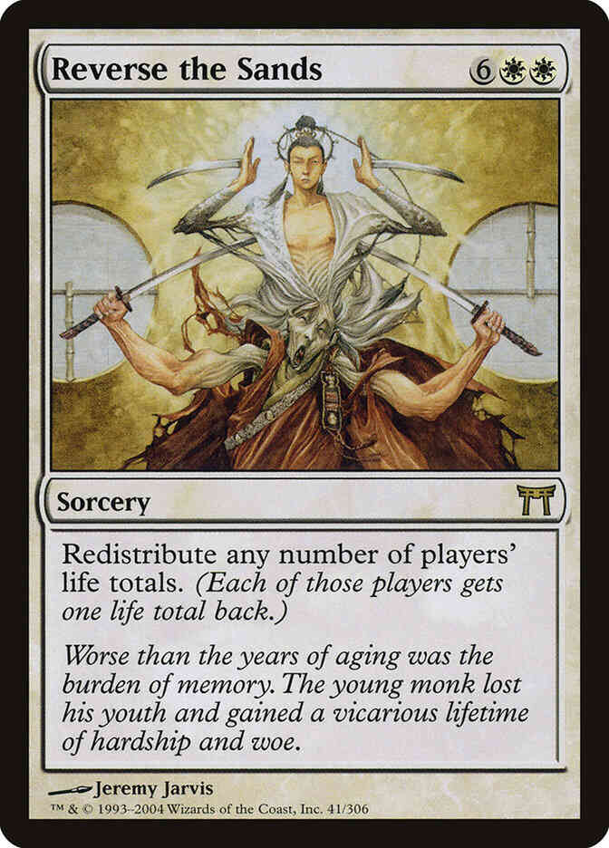 Reverse the Sands [41] [Champions of Kamigawa] [Non-Foil]