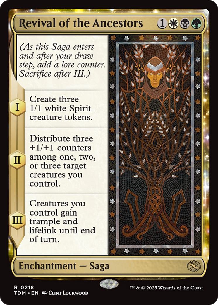 Revival of the Ancestors [218] [Tarkir: Dragonstorm] [Non-Foil]