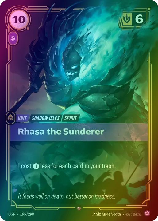 Rhasa the Sunderer - 195/298 [Origins] [Foil]