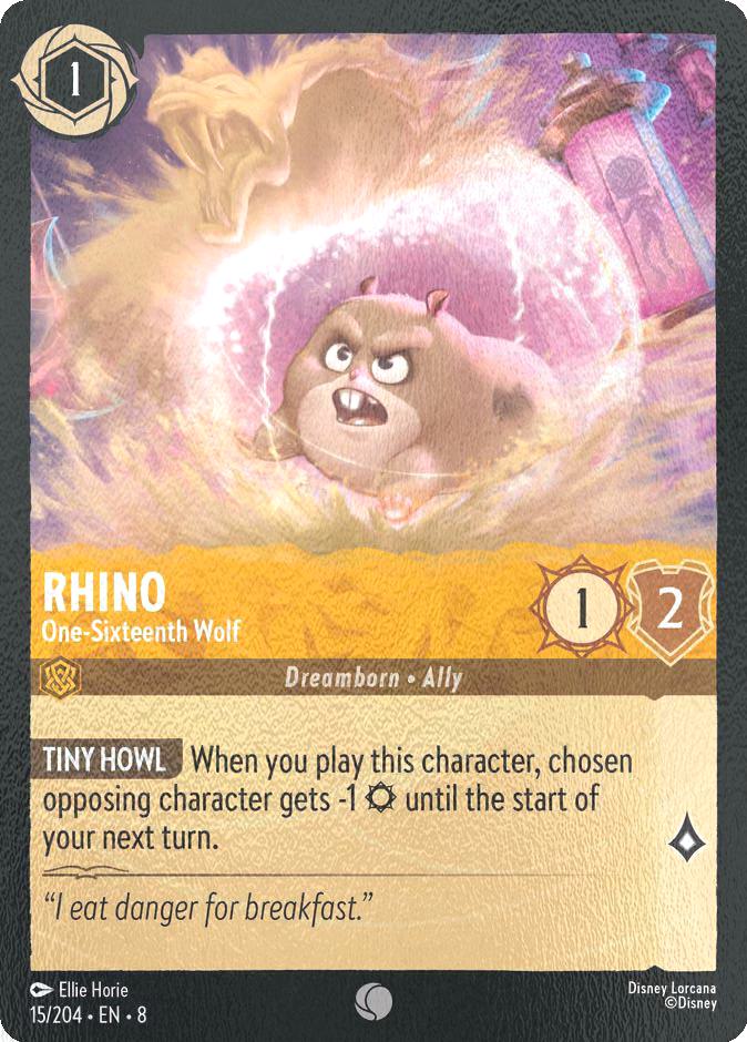 Rhino - One-Sixteenth Wolf - 15/204 [Reign of Jafar] [Cold Foil]