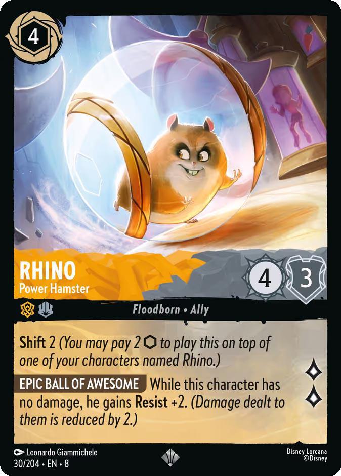 Rhino - Power Hamster - 30/204 [Reign of Jafar] [Non-Foil]