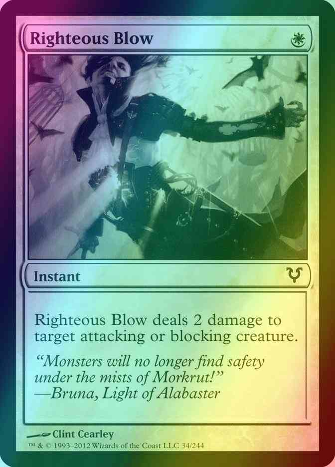 Righteous Blow [34] [Avacyn Restored] [Foil]