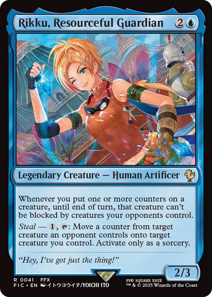 Rikku, Resourceful Guardian [41] [FINAL FANTASY: Commander] [Non-Foil]