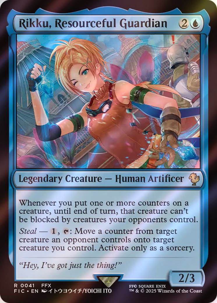 Rikku, Resourceful Guardian [41] [FINAL FANTASY: Commander] [Surge Foil]
