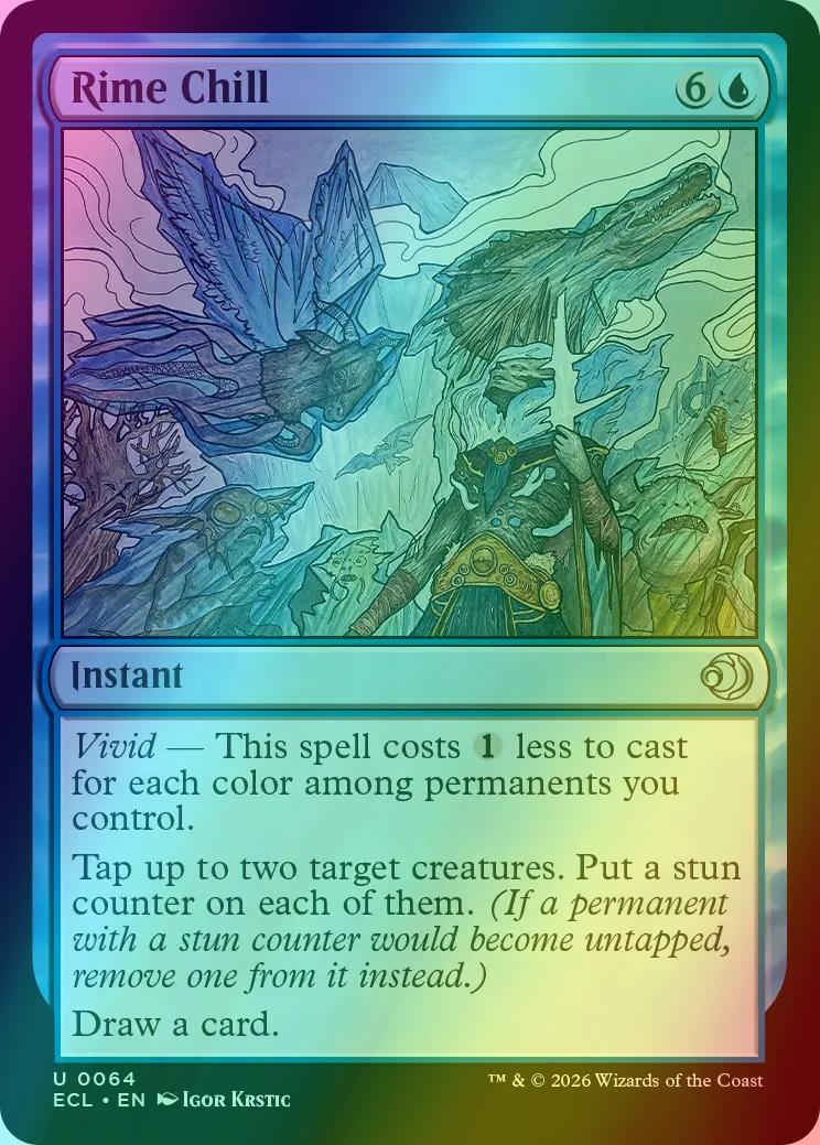 Rime Chill [64] [Lorwyn Eclipsed] [Foil]