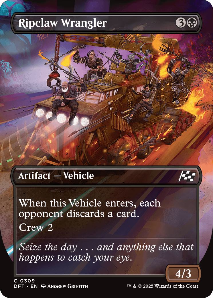 Ripclaw Wrangler [309] [Borderless] [Revved Up] [Aetherdrift] [Non-Foil]