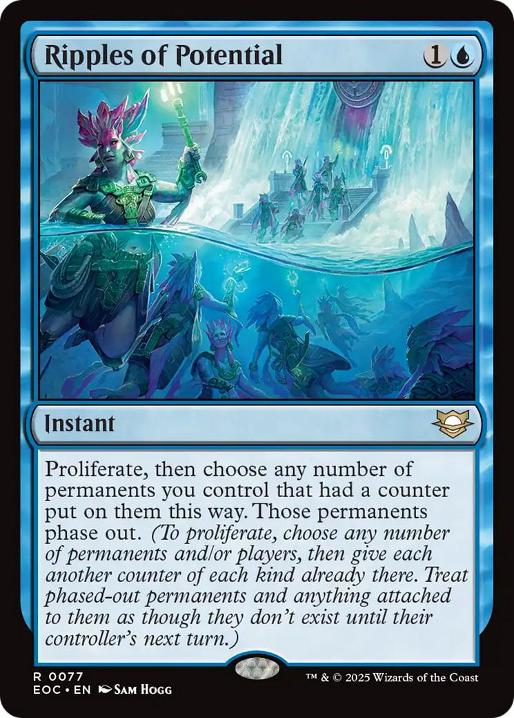 Ripples of Potential [77] [Edge of Eternities: Commander] [Non-Foil]