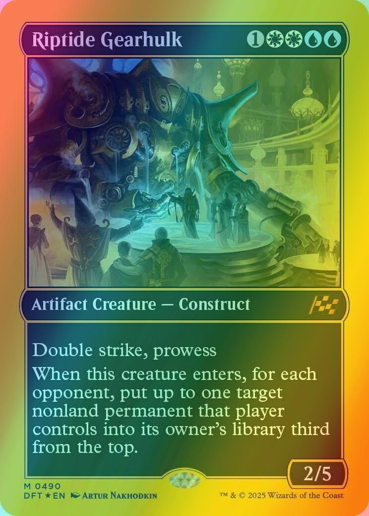 Riptide Gearhulk [490] [Aetherdrift] [First-place Foil]