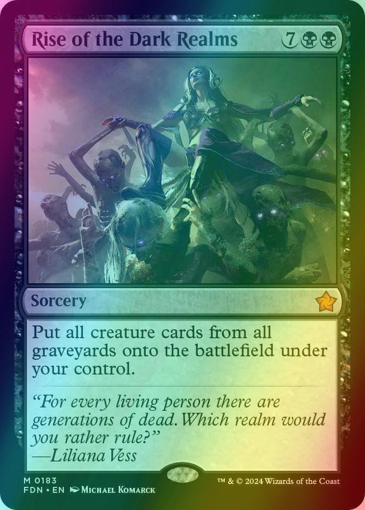 Rise of the Dark Realms [183] [Foundations] [Foil]