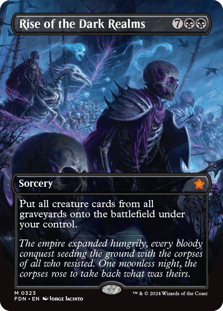 Rise of the Dark Realms [323] [Borderless] [Foundations] [Non-Foil]