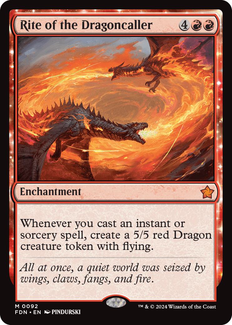 Rite of the Dragoncaller [92] [Foundations] [Non-Foil]