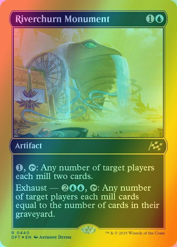Riverchurn Monument [440] [Aetherdrift] [First-place Foil]