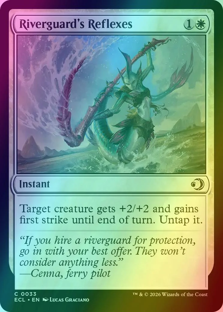 Riverguard's Reflexes [33] [Lorwyn Eclipsed] [Foil]