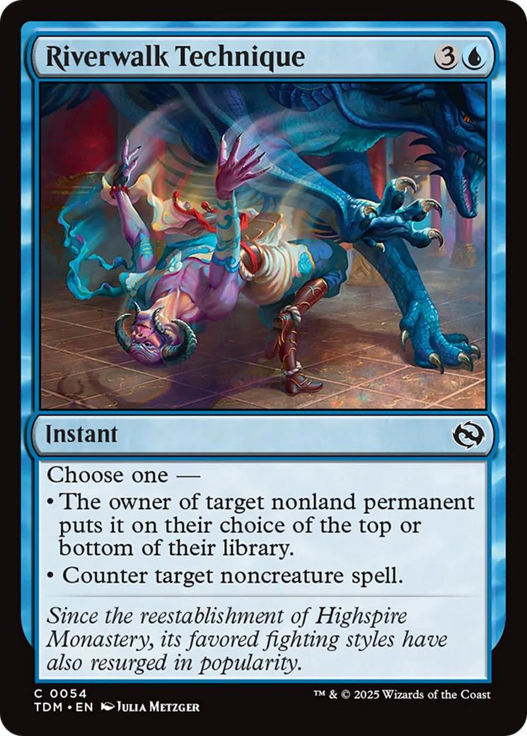 Riverwalk Technique [54] [Tarkir: Dragonstorm] [Non-Foil]