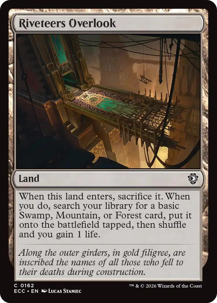 Riveteers Overlook [162] [Lorwyn Eclipsed: Commander] [Non-Foil]