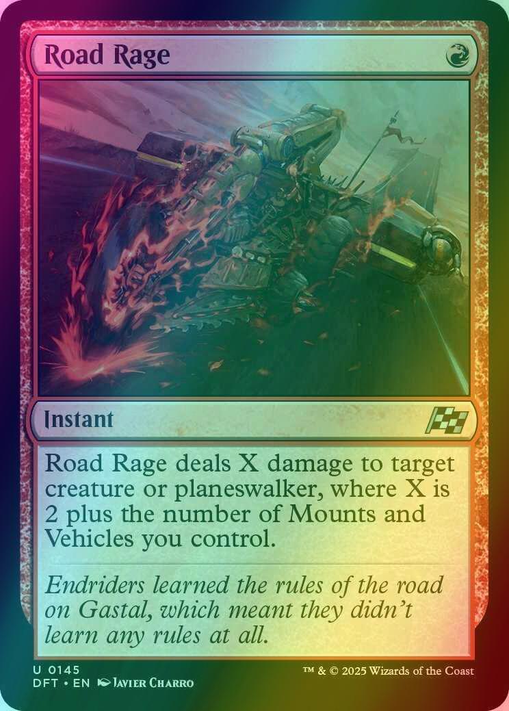Road Rage [145] [Aetherdrift] [Foil]