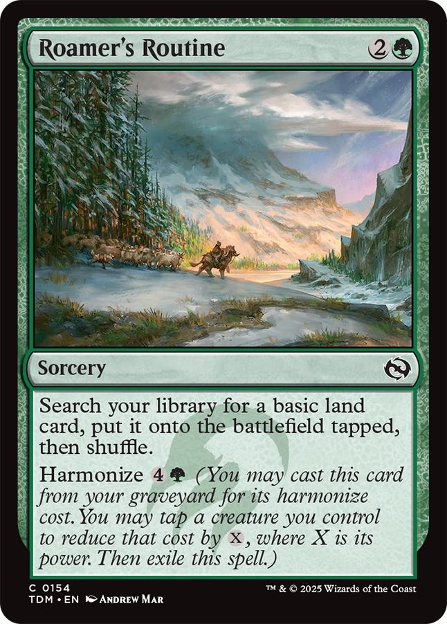 Roamer's Routine [154] [Tarkir: Dragonstorm] [Non-Foil]