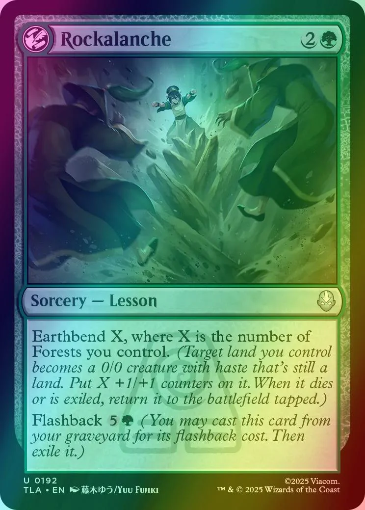 Rockalanche [192] [Avatar: The Last Airbender] [Foil]