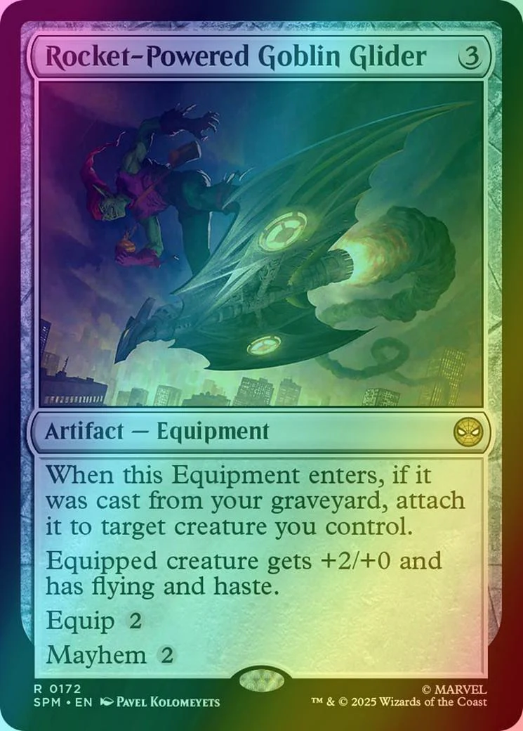 Rocket-Powered Goblin Glider [172] [Marvel's Spider-Man] [Foil]