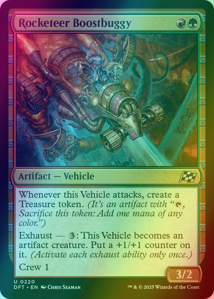 Rocketeer Boostbuggy [220] [Aetherdrift] [Foil]