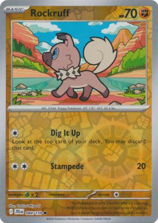 Rockruff - 084/159 - Common [sv09-084] [Reverse Holo]