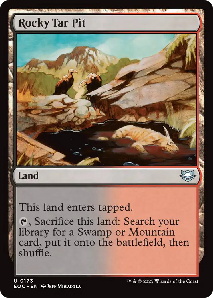 Rocky Tar Pit [173] [Edge of Eternities: Commander] [Non-Foil]