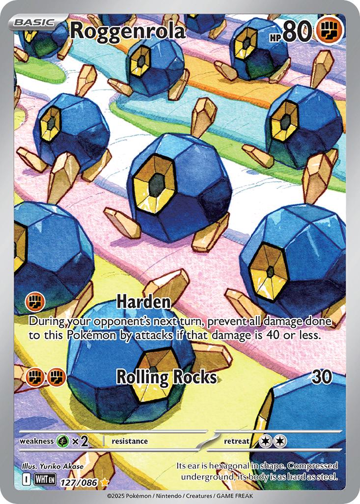 Roggenrola - 127/086 - Illustration Rare [sv105w-127] [Ultra]