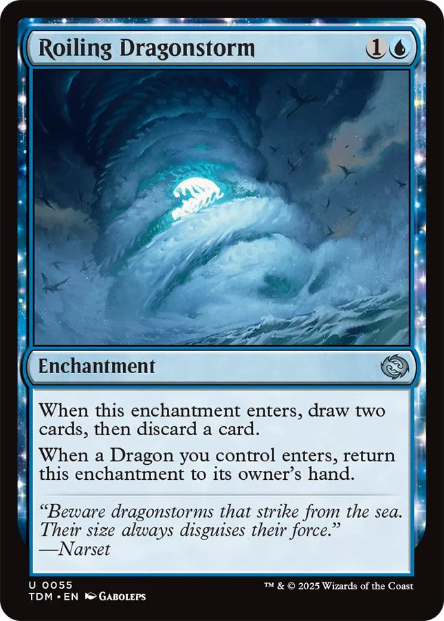 Roiling Dragonstorm [55] [Tarkir: Dragonstorm] [Non-Foil]