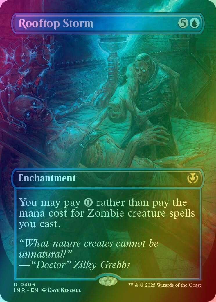 Rooftop Storm [306] [Borderless] [Innistrad Remastered] [Foil]