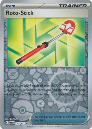 Roto-Stick - 127/131 - Common [sv085-127] [Reverse Holo]