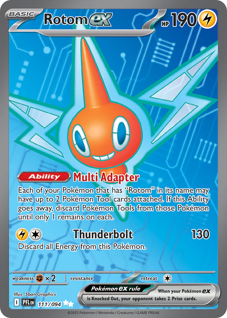 Rotom ex - 111/094 - Ultra Rare [me02-111] [Ultra]