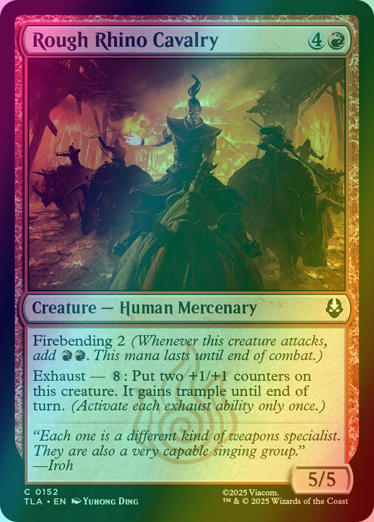 Rough Rhino Cavalry [152] [Avatar: The Last Airbender] [Foil]