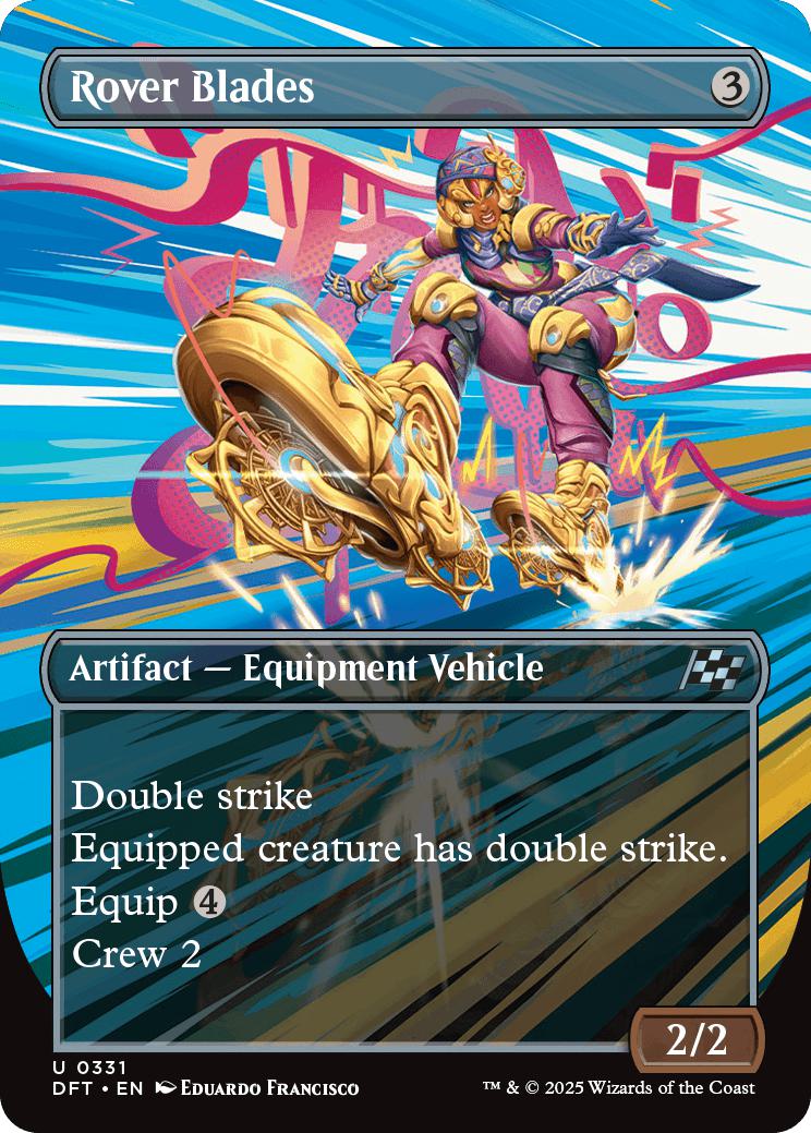 Rover Blades [331] [Borderless] [Revved Up] [Aetherdrift] [Non-Foil]