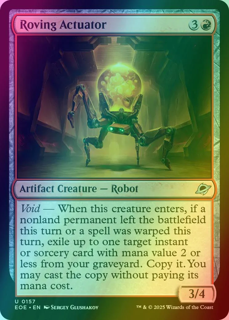 Roving Actuator [157] [Edge of Eternities] [Foil]