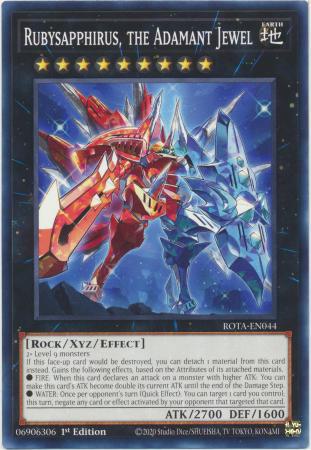 Rubysapphirus, the Adamant Jewel - ROTA-EN044 - Common - 1st Edition