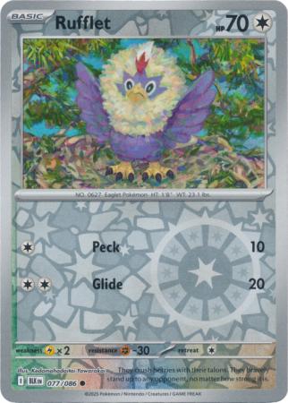 Rufflet - 077/086 - Common [sv105b-077] [Reverse Holo]