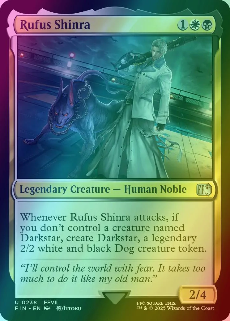 Rufus Shinra [238] [FINAL FANTASY] [Foil]