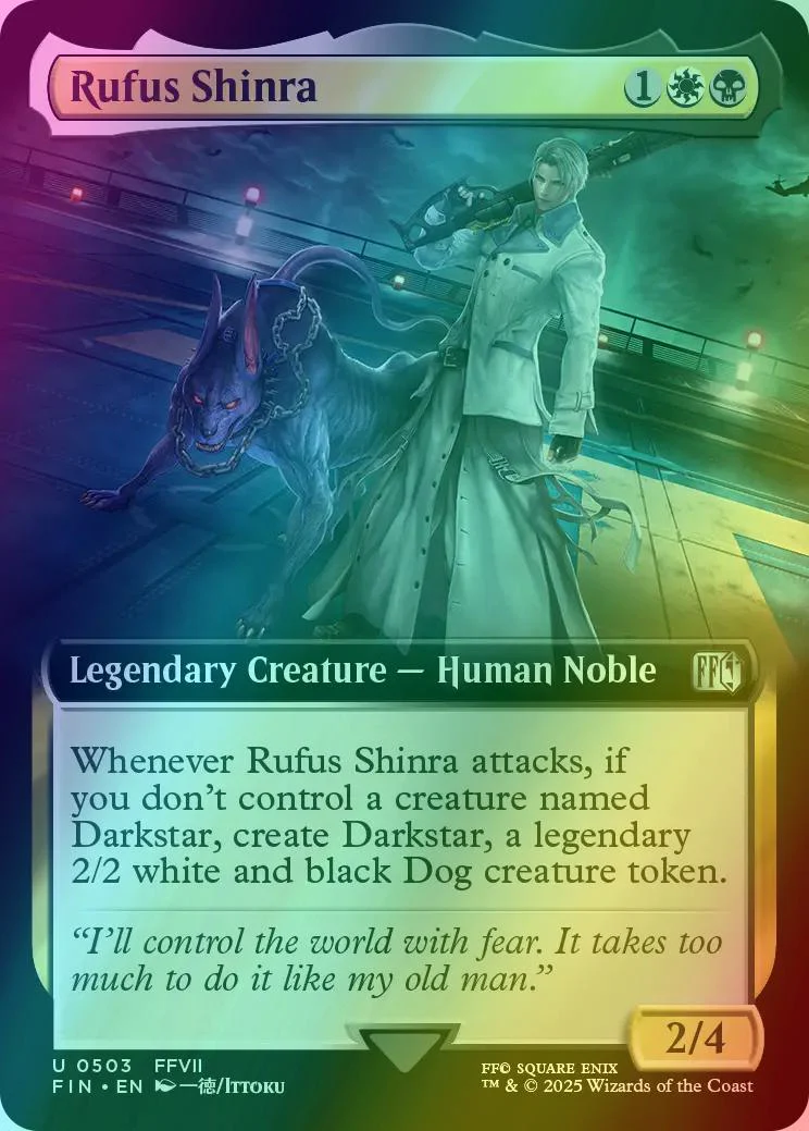 Rufus Shinra [503] [Extended Art] [FINAL FANTASY] [Foil]