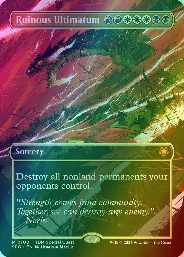 Ruinous Ultimatum [108] [Borderless] [Special Guests] [Foil]