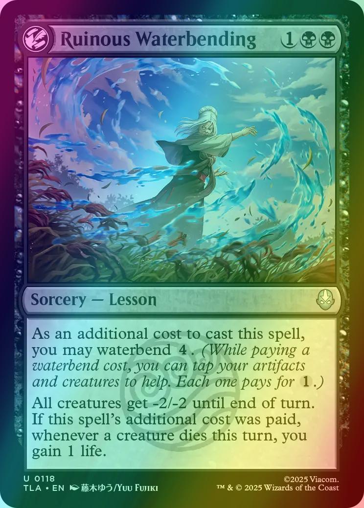 Ruinous Waterbending [118] [Avatar: The Last Airbender] [Foil]