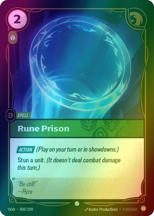 Rune Prison - 050/298 [Origins] [Foil]