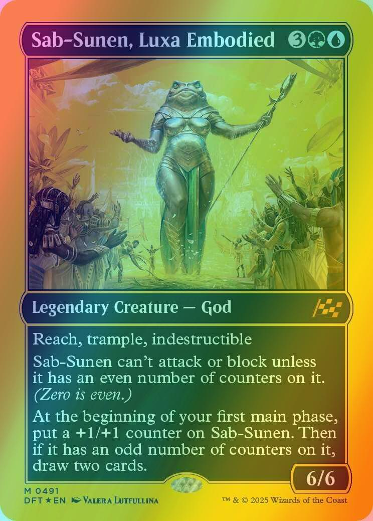 Sab-Sunen, Luxa Embodied [491] [Aetherdrift] [First-place Foil]