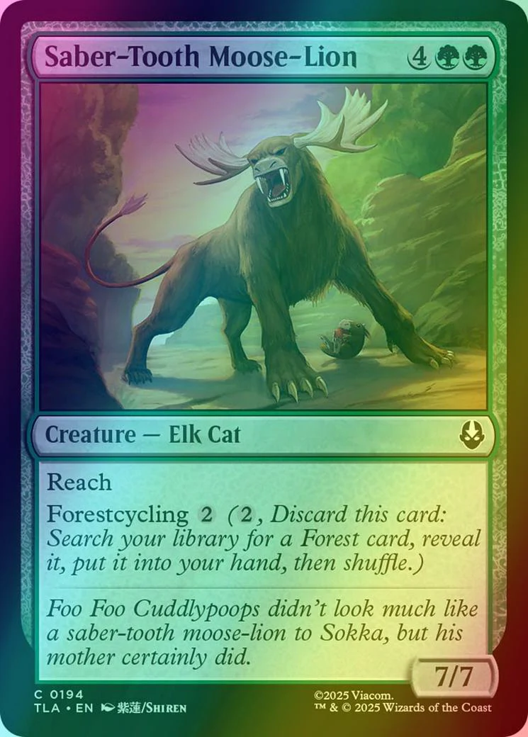 Saber-Tooth Moose-Lion [194] [Avatar: The Last Airbender] [Foil]