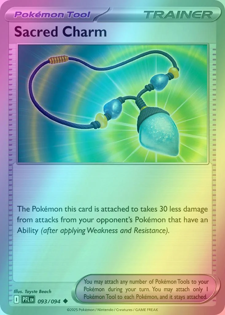 Sacred Charm - 093/094 - Uncommon [me02-093] [Reverse Holo]