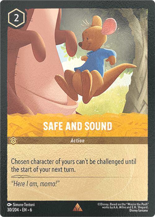 Safe and Sound - 30/204 [Azurite Sea] [Cold Foil]