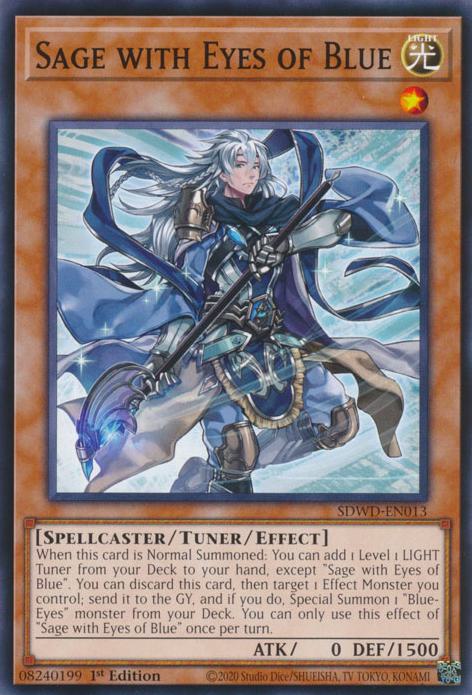 Sage with Eyes of Blue - SDWD-EN013 - Common - 1st Edition