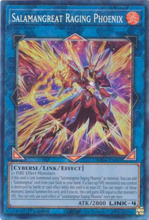 Salamangreat Raging Phoenix - RA04-EN083 - Collector's Rare - 1st Edition